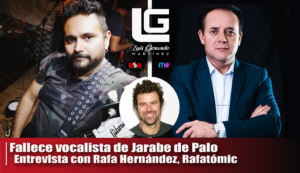 Fallece vocalista de Jarabe de Palo, entrevista a Rafatómic (minuto 40:20)